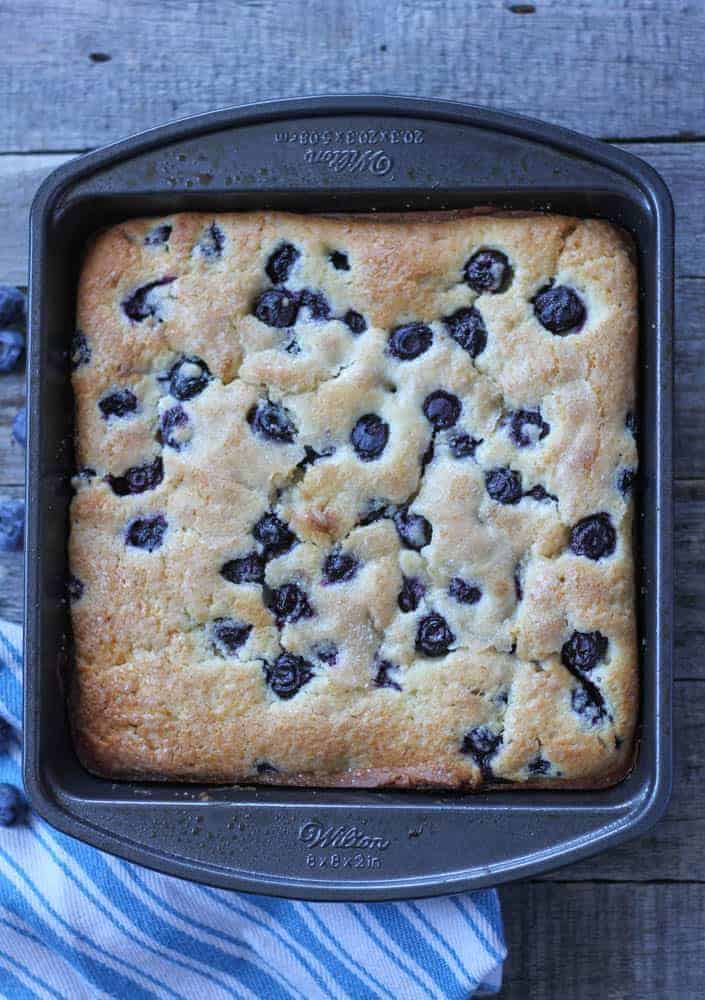 Buttermilk Blueberry Explosion Cake! @ The Baking ChocolaTess