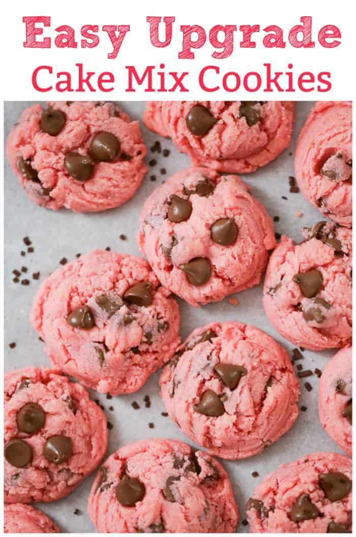 Easy Upgrade Cake Mix Cookies