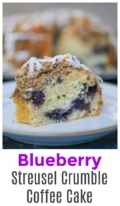 Blueberry Streusel Coffee Cake