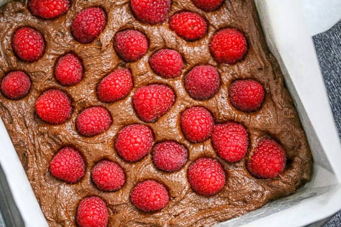 raspberry brownie recipe