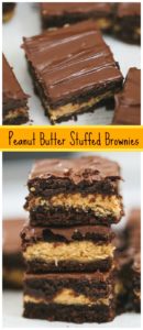 Peanut Butter Stuffed Brownies (Easy & Epic!)