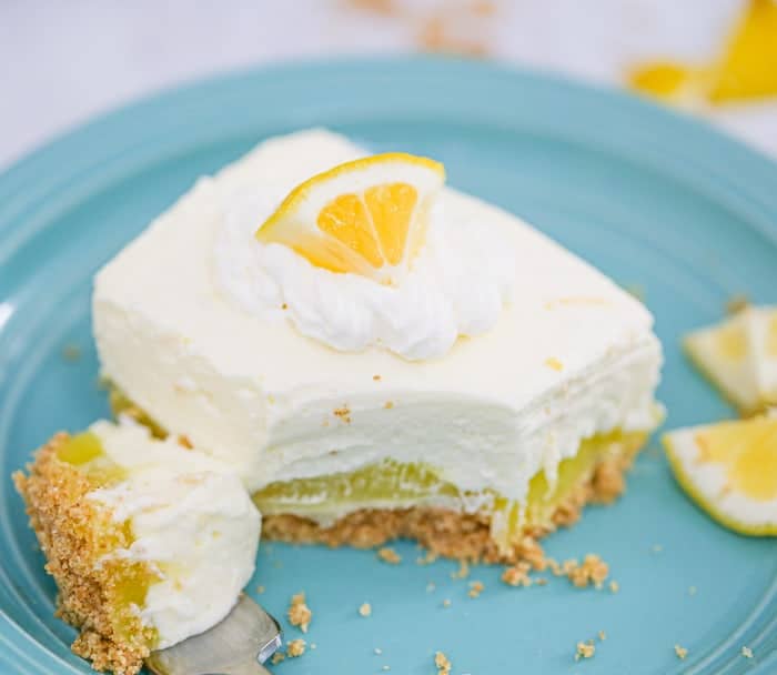 lemon cheesecake bars recipe