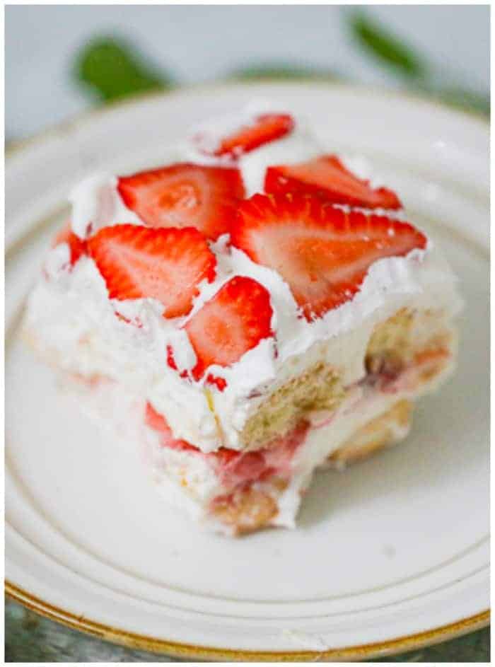 Ultimate Strawberry Shortcake Tiramisu