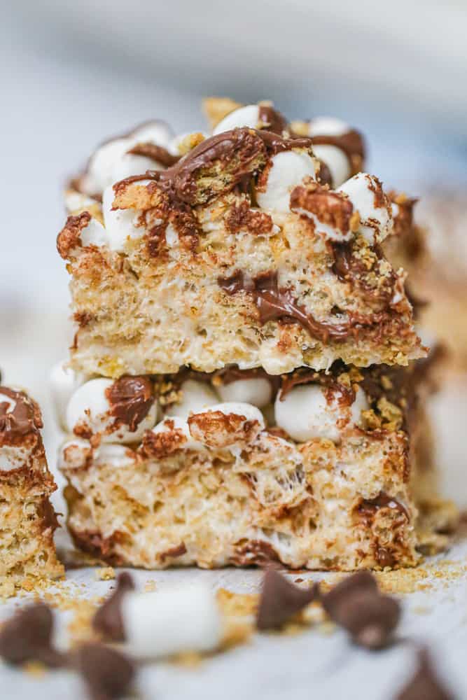 S’mores Rice Krispie Treats