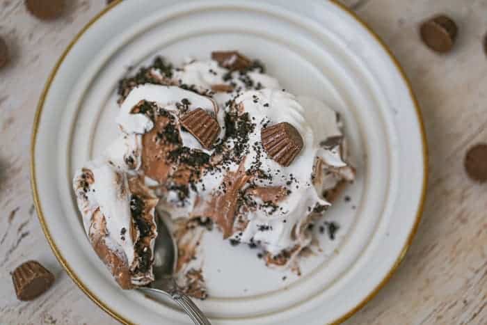 Chocolate Peanut Butter Oreo Delight recipe