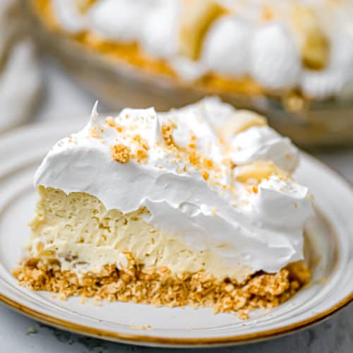 Easy No-Bake Banana Cream Pie