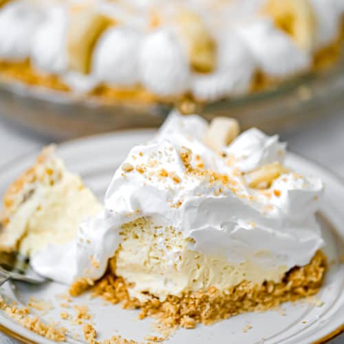 Easy No Bake Banana Cream Pie The Baking Chocolatess