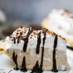 Sonic Chocolate Shake Pudding Cream Pie - No Bake & Easy