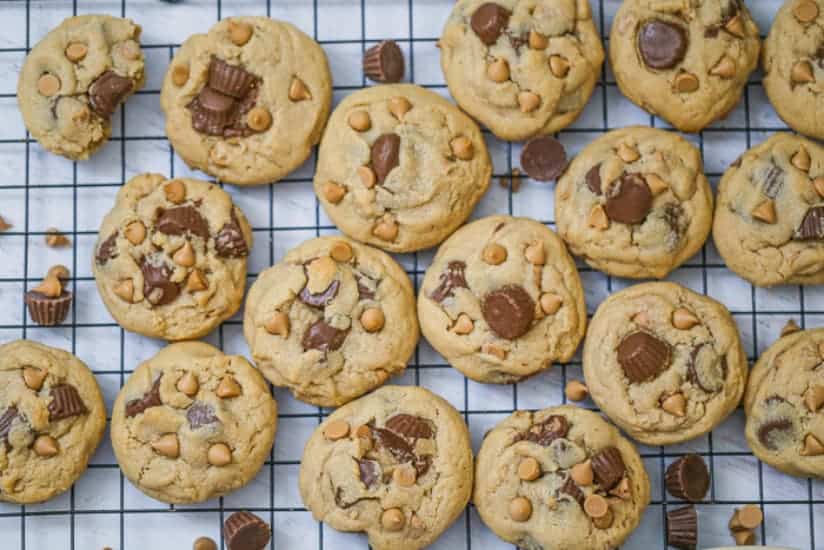 reese's peanut butter cup explosion cookie recipe
