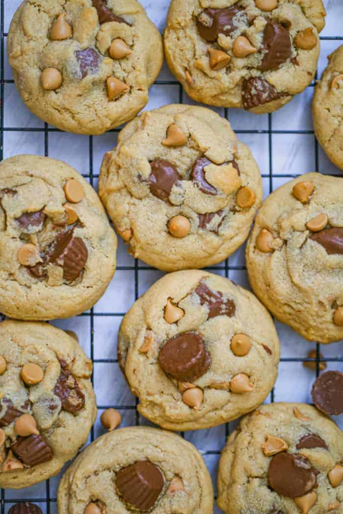 reese's peanut butter cup explosion cookie recipe