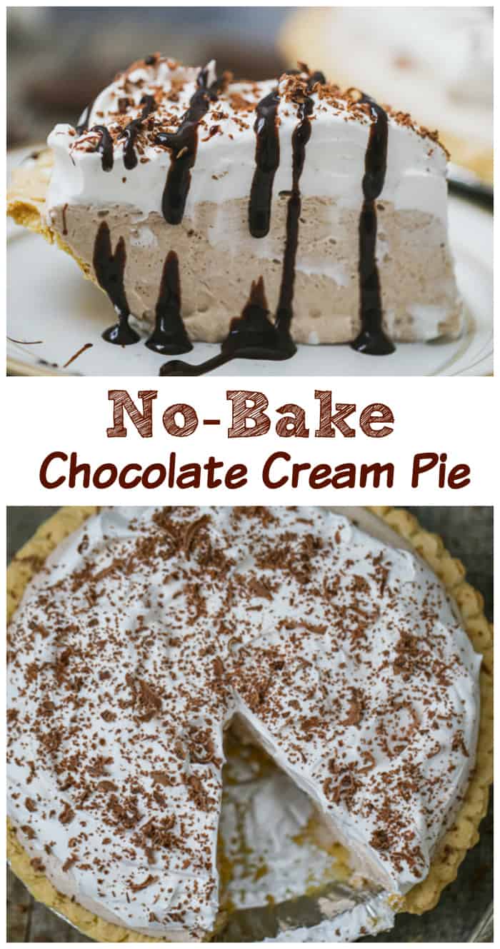 Sonic Chocolate Pudding Pie – No Bake & Easy @ The Baking ChocolaTess