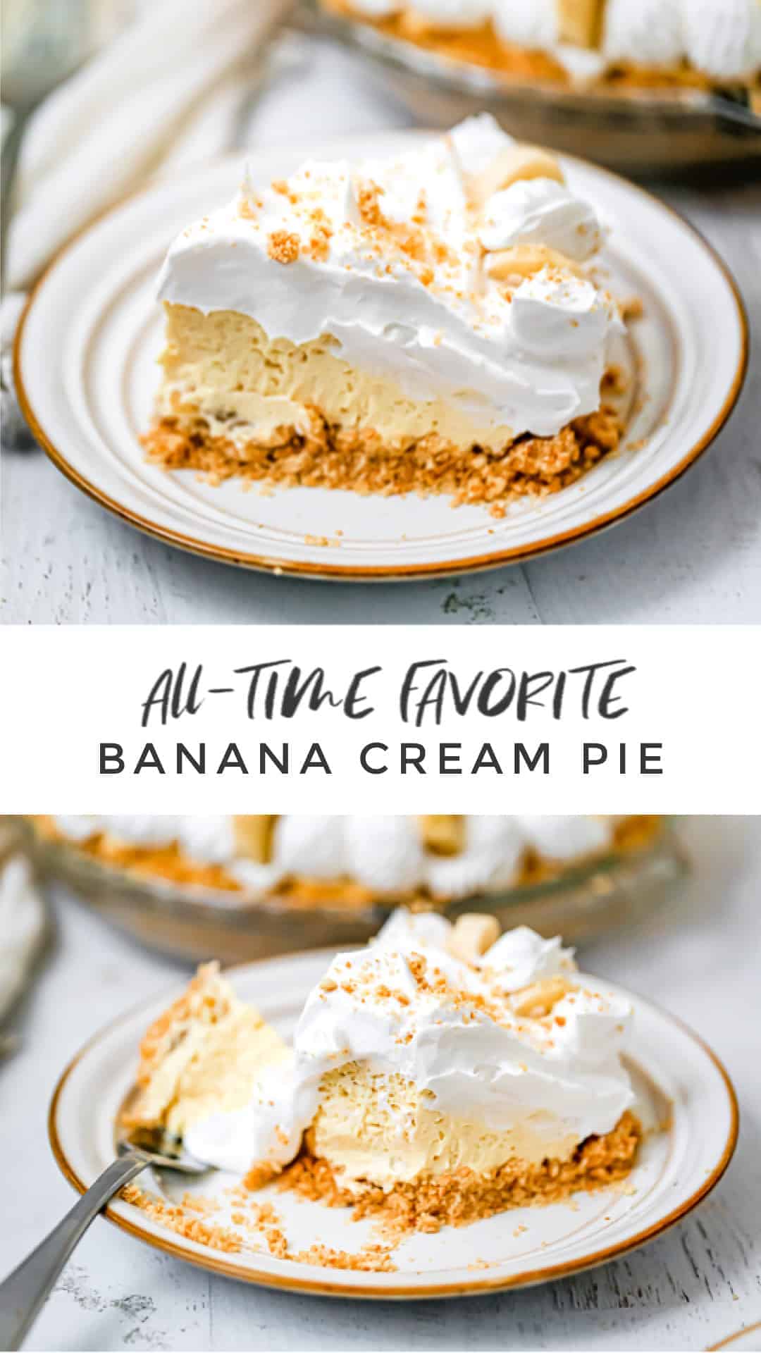 Banana Cream Pie @ The Baking ChocolaTess