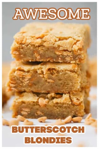 butterscotch blondie recipe
