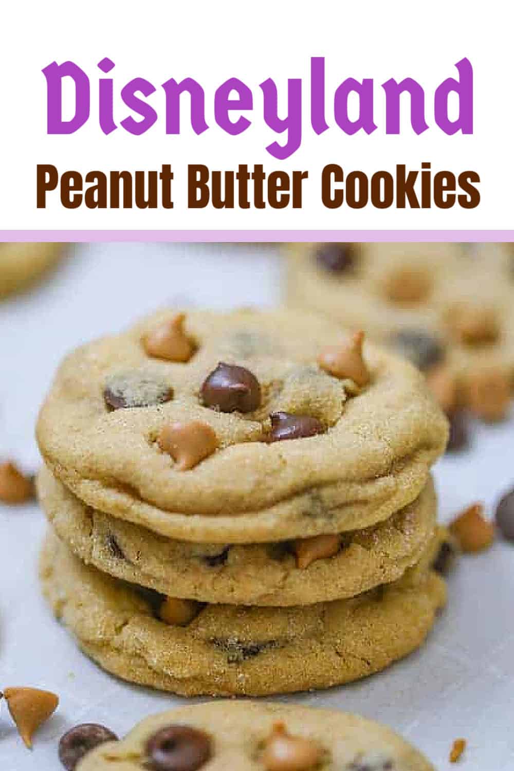 Disneyland Peanut Butter Cookies