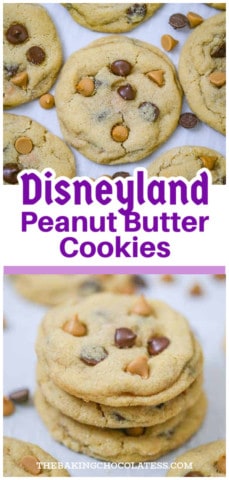 Disneyland Peanut Butter Cookies
