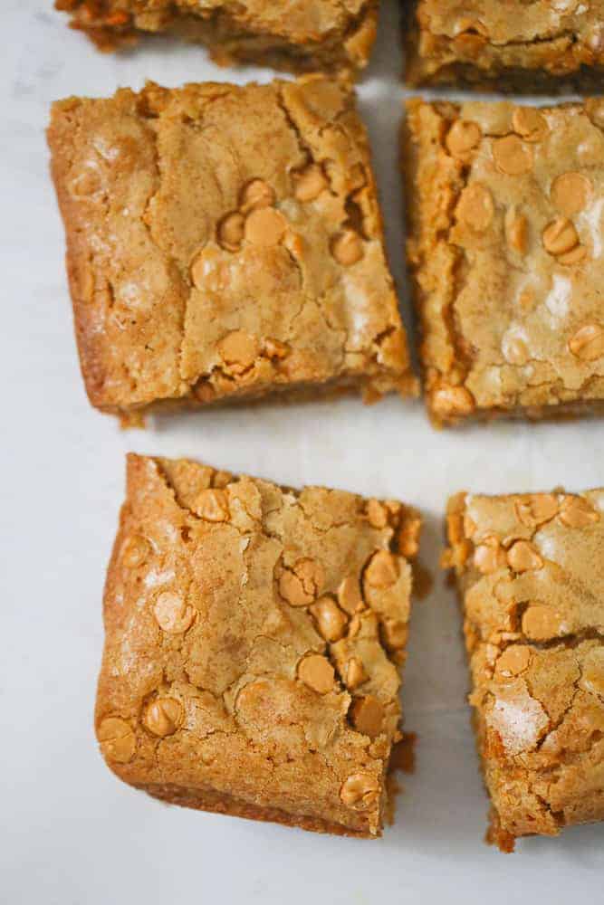 Awesome Butterscotch Blondies blondies with butterscotch chips recipe