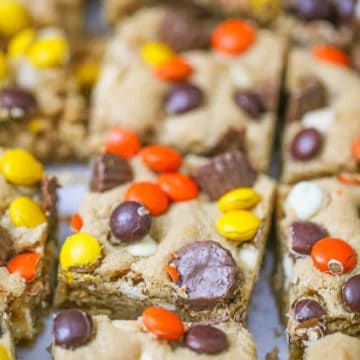 Scrumptious Peanut Butter Loaded Bars