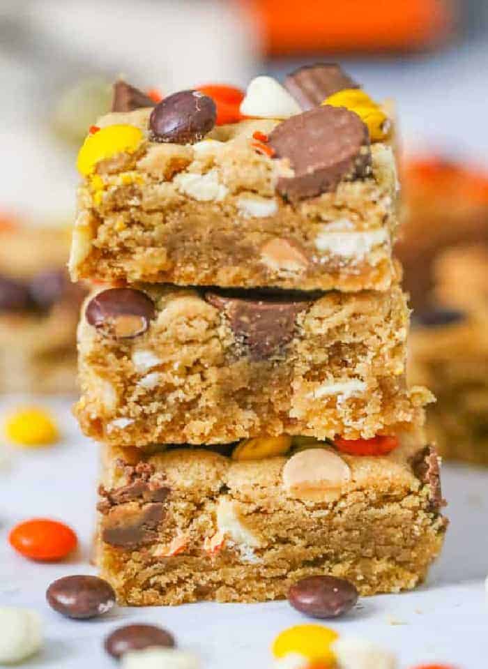Reese’s Loaded Peanut Butter Bars