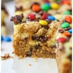 Reese’s Peanut Butter Cream Cheese Cookie Bars