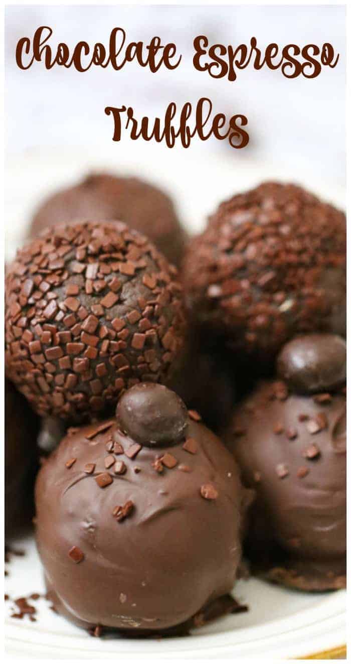 Chocolate Espresso Truffles - The Baking ChocolaTess