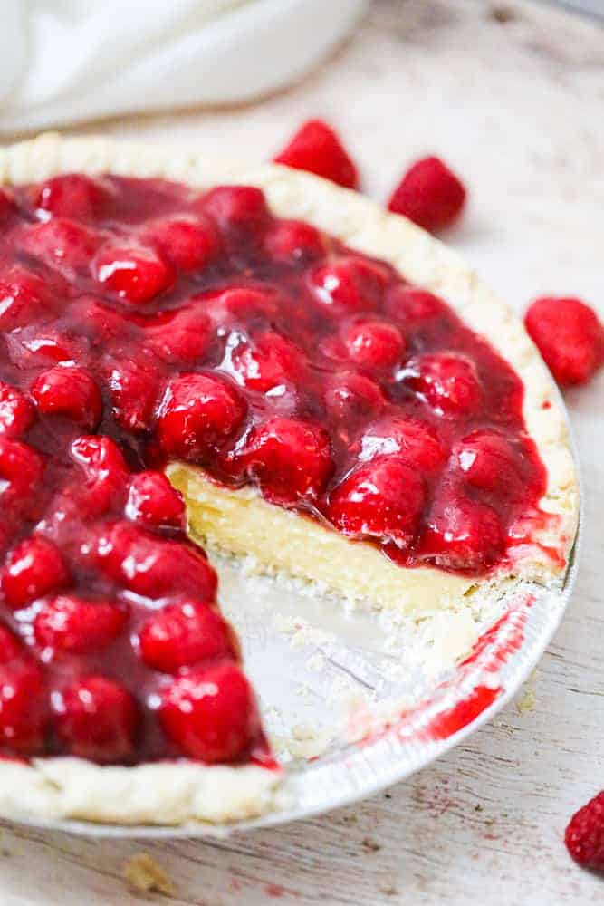 vanilla pudding raspberry pie recipe