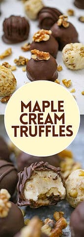How to Make Homemade Maple Cream Truffles 