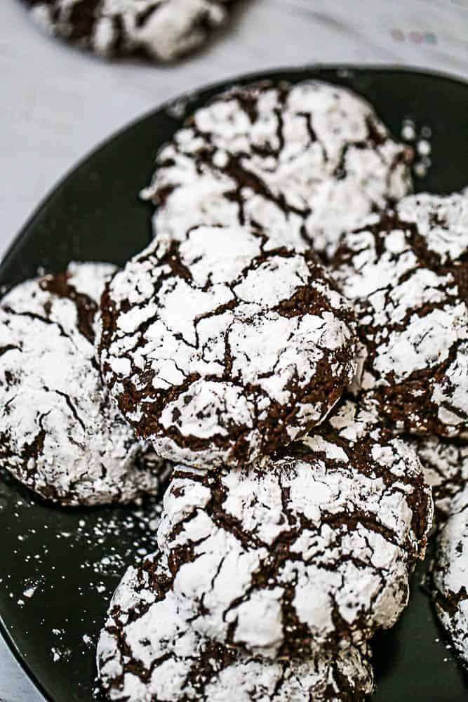 crinkle chocolate cookie recipe