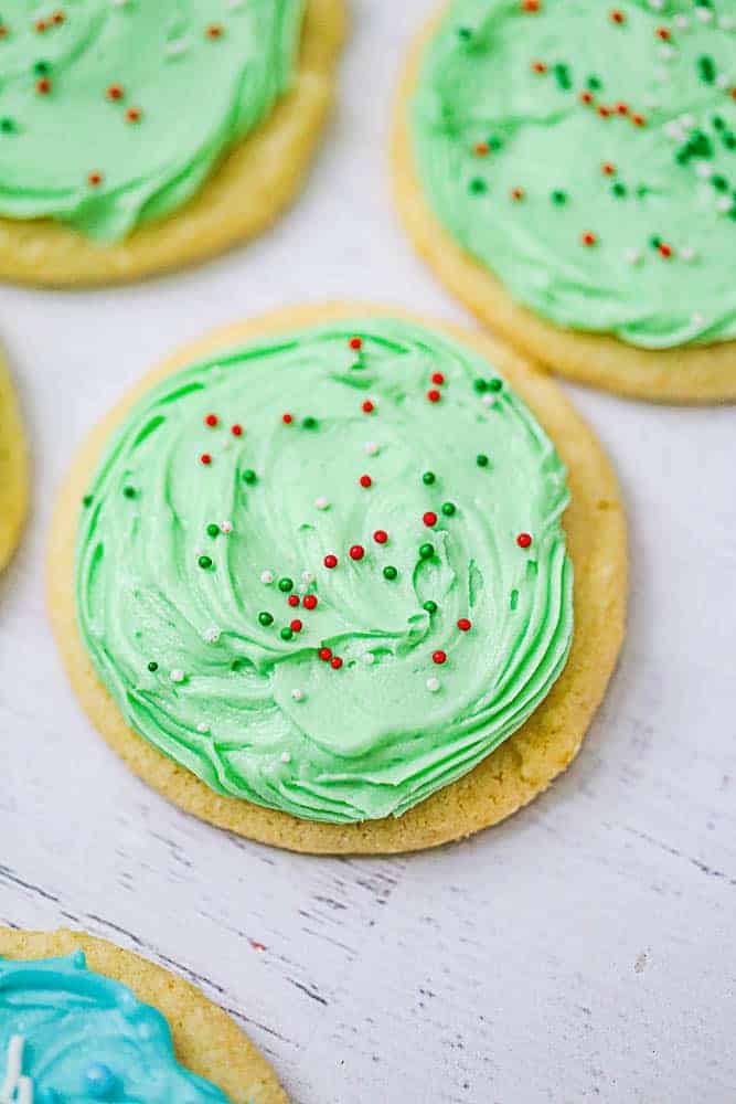 Soft Sugar Cookies christmas recipe
