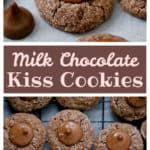 Milk Chocolate Kiss Cookies