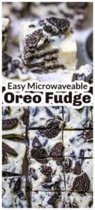 Easy Microwaveable Oreo Fudge