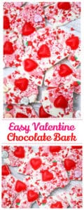 Easy Valentine Chocolate Bark