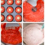 Ultimate Strawberry Cheesecake Pudding Filled Cupcakes