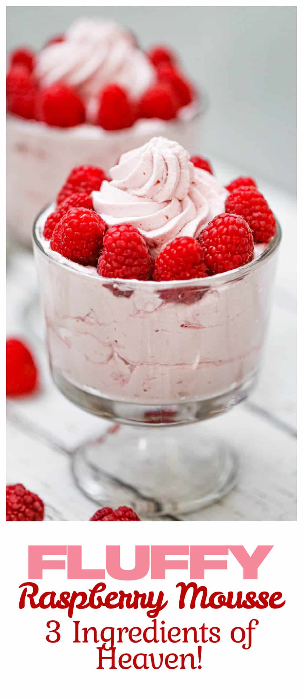 Fluffy Raspberry Mousse