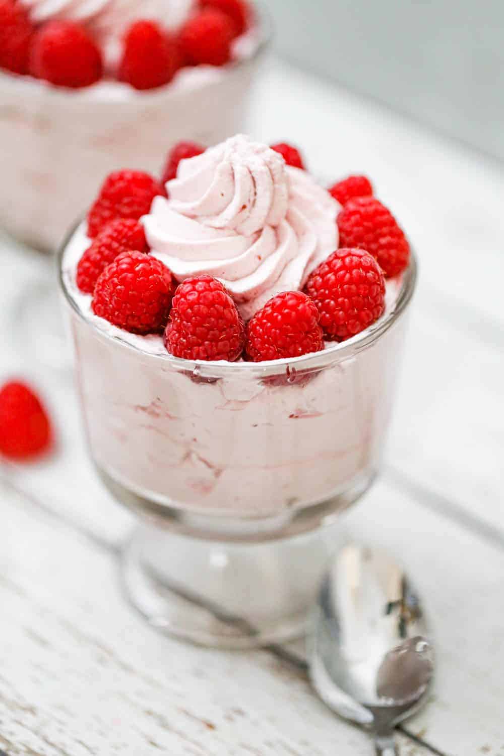 Fluffy Raspberry Mousse