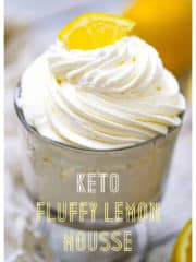 Keto Fluffy Lemon Burst Mousse