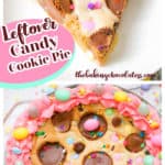 Leftover Candy Cookie Pie