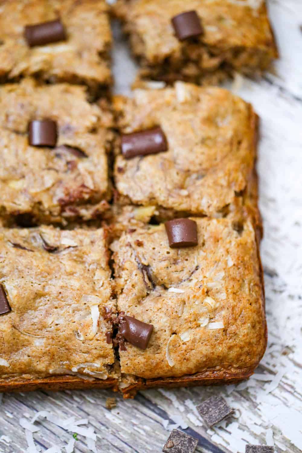 Peanut Butter Banana Bars