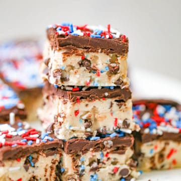 Chocolate Chip Cookie Dough Bars