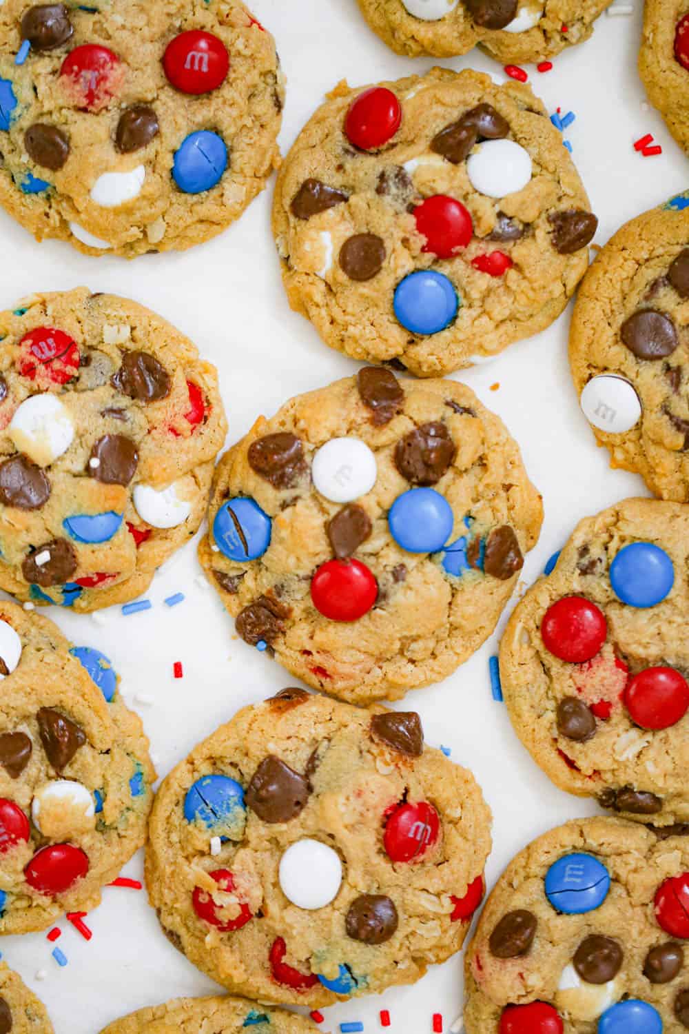 easy patriotic monster cookies recipe best