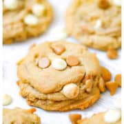 Peanut Butter Butterscotch Chip Cookies