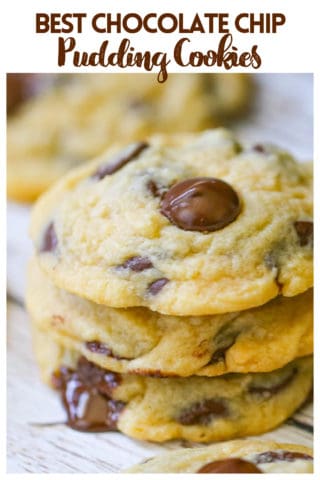 Home-made Chocolate Chip Pudding Cookies