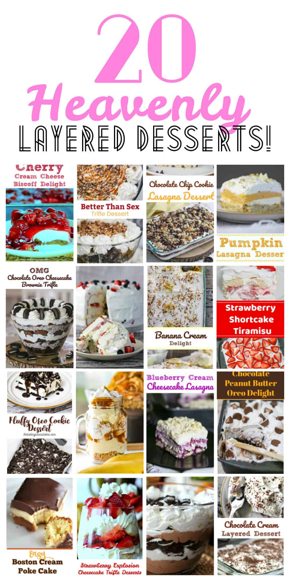 20 Heavenly Layered Desserts!