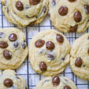 Homemade Chocolate Chip Pudding Cookies