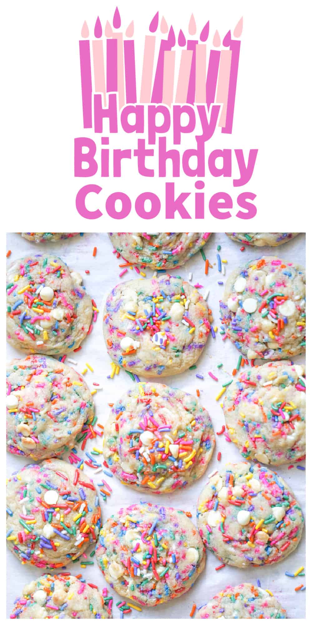Birthday Cake Cookies recipe