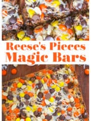 Reese's Pieces Magic Bars