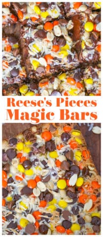 Reese's Pieces Magic Bars