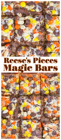 Reese's Pieces Magic Bars
