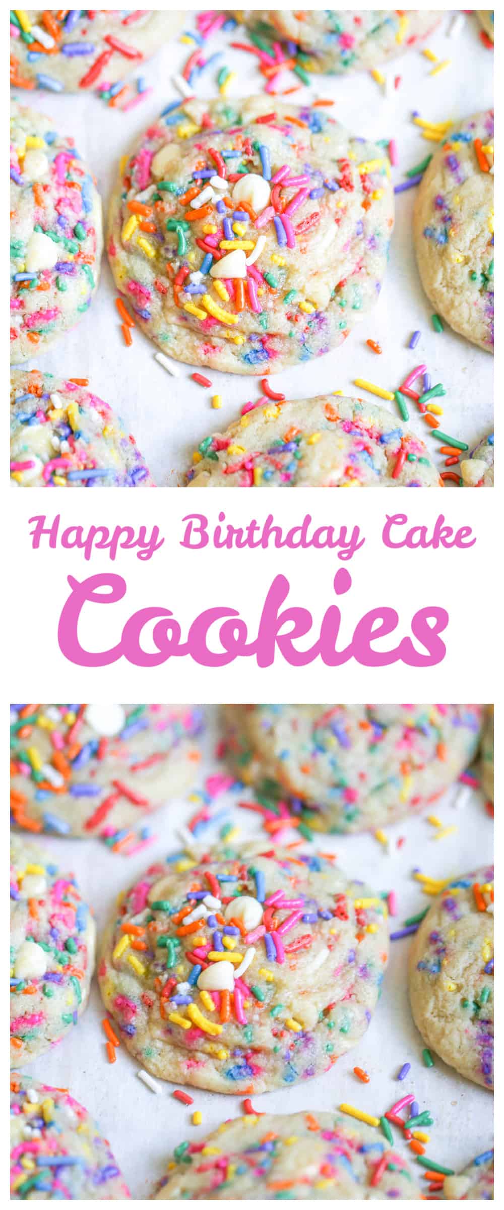 Birthday Cake Cookies recipe