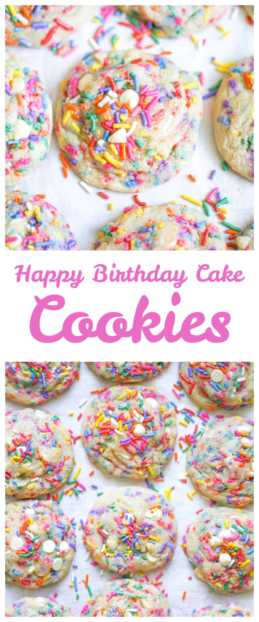 Birthday Cake Cookies recipe