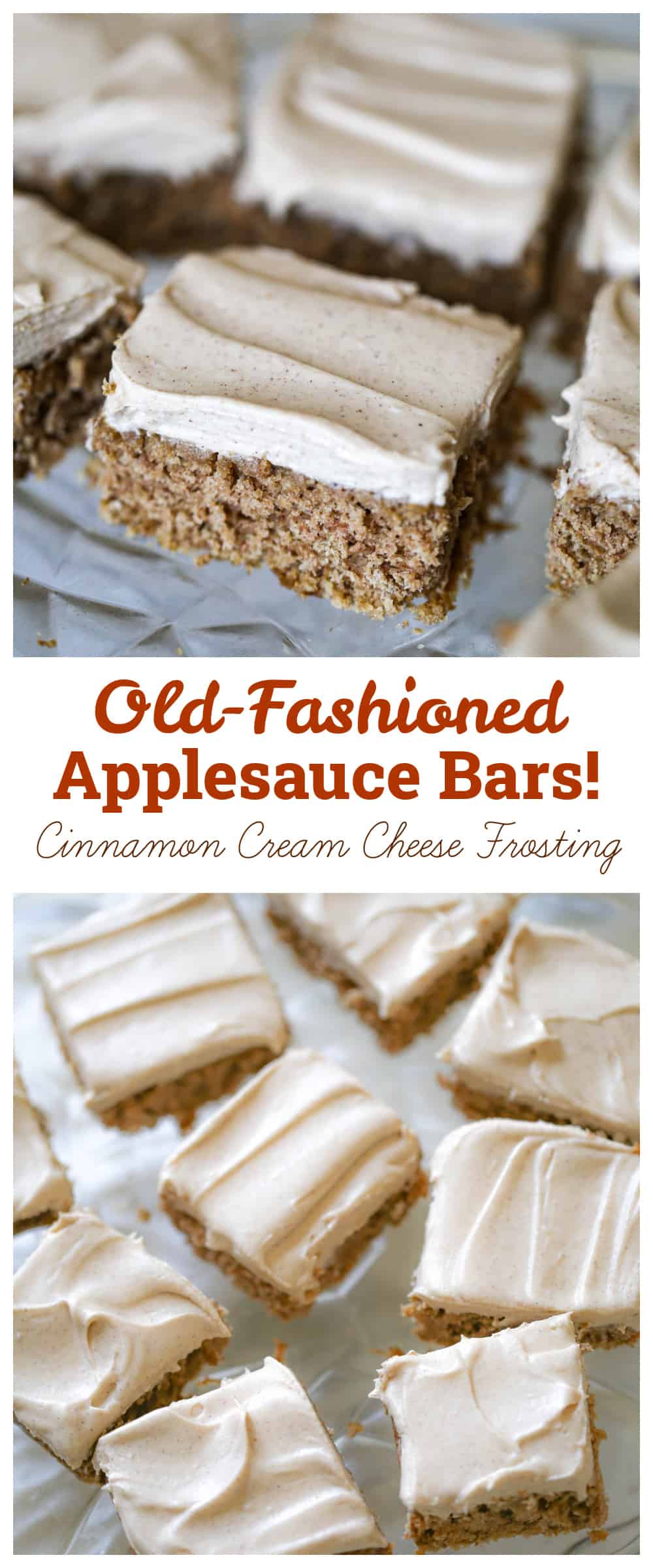 Easy Applesauce Bars